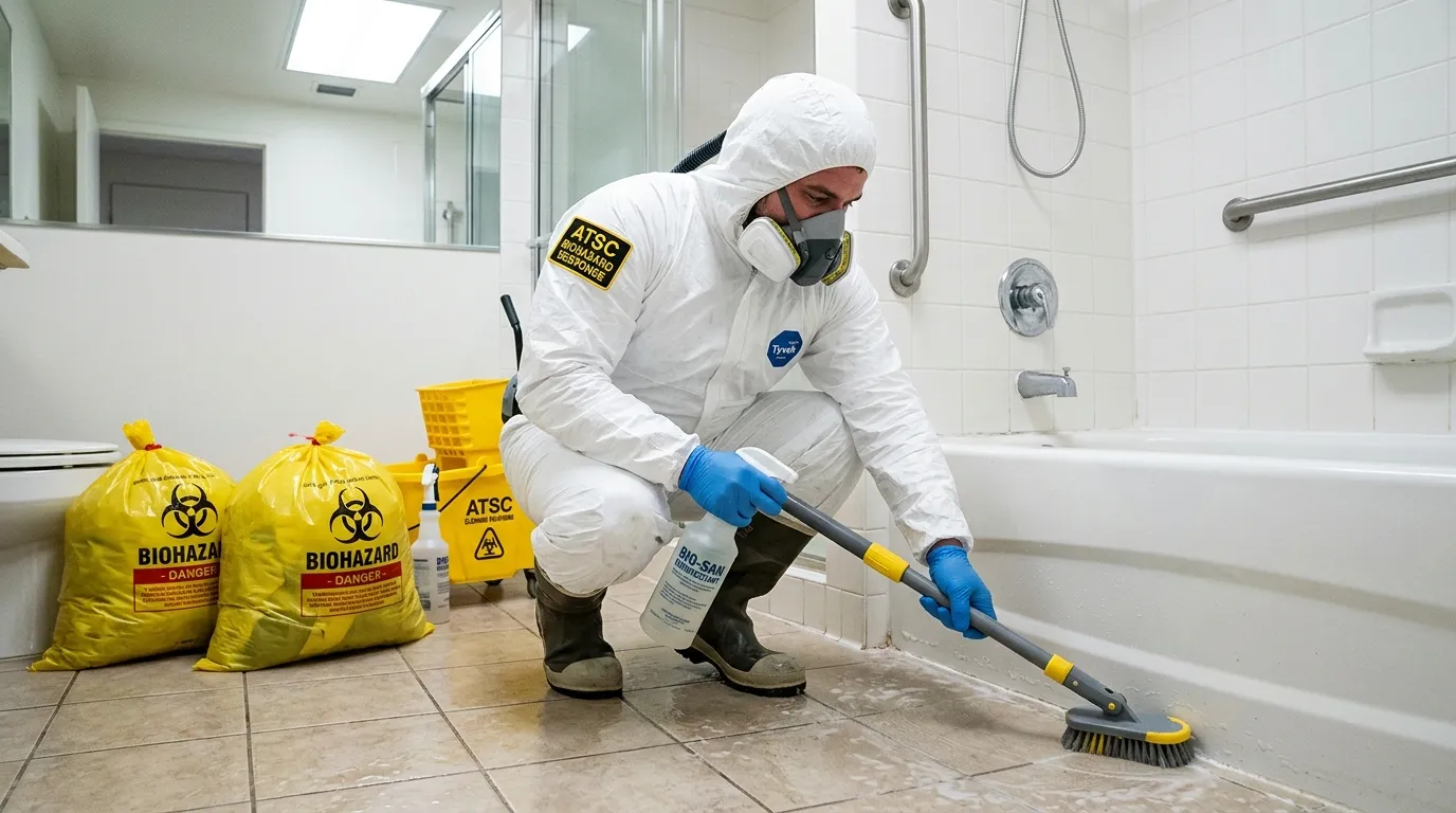 Decontamination equipment deployed for Blood Cleanup in Port Neches